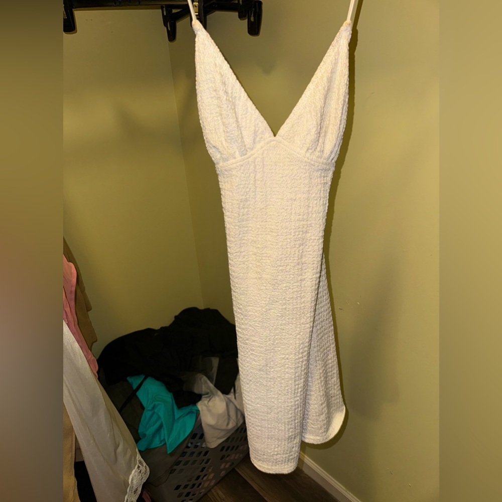 Bodycon White Mini Dress